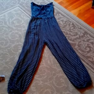 Free People tube top jumpsuit